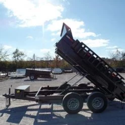 Dump Trailer 6' X 10' Landscape Equipment With 20 inch Sides 25 Dump Trailer 6' X 10' Landscape Equipment With 20 inch Sides -Cheap Trailers Store 10 3 18 2