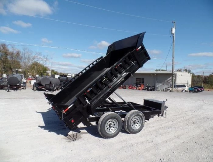 Dump Trailer 6' X 10' Landscape Equipment With 20 inch Sides 4 Dump Trailer 6' X 10' Landscape Equipment With 20 inch Sides - Image 2