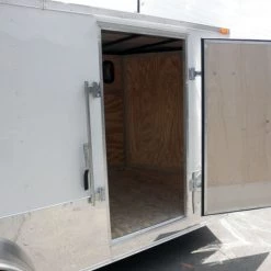 Enclosed Trailer 7'x16' - V-Nose Motorcycle Lawn Mower -Cheap Trailers Store 12 6 2