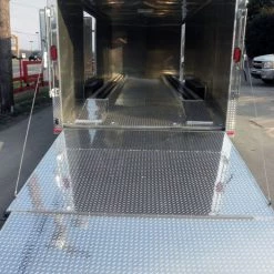 Enclosed Trailer 8.5'x24' White - Cargo Bike Car Hauler 45 Enclosed Trailer 8.5'x24' White - Cargo Bike Car Hauler -Cheap Trailers Store 13 copy 1 1