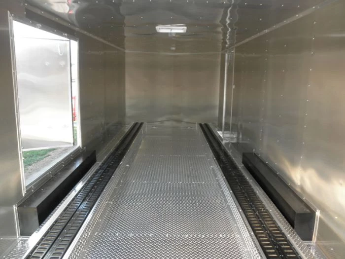 Enclosed Trailer 8.5'x24' White - Cargo Bike Car Hauler 16 Enclosed Trailer 8.5'x24' White - Cargo Bike Car Hauler - Image 14