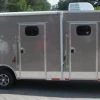 Enclosed Trailer 8.5'x36' Gooseneck Event Food Car Hauler (Silver) -Cheap Trailers Store 16976 1