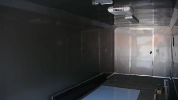 Enclosed Trailer 8.5'x36' Gooseneck Event Food Car Hauler (Silver) 11 Enclosed Trailer 8.5'x36' Gooseneck Event Food Car Hauler (Silver) - Image 9