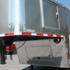 Enclosed Trailer 8.5'x36' Gooseneck Event Food Car Hauler (Silver) 27 Enclosed Trailer 8.5'x36' Gooseneck Event Food Car Hauler (Silver) -Cheap Trailers Store 16976 1 1