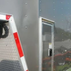 Enclosed Trailer 8.5'x36' Gooseneck Event Food Car Hauler (Silver) 20 Enclosed Trailer 8.5'x36' Gooseneck Event Food Car Hauler (Silver) -Cheap Trailers Store 16976 6 1