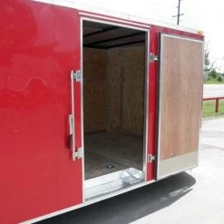 Enclosed Trailer 8.5'x24' Red - Motorcycle Trailer Car Truck Argo ATV Hauler -Cheap Trailers Store 16 3 3 1