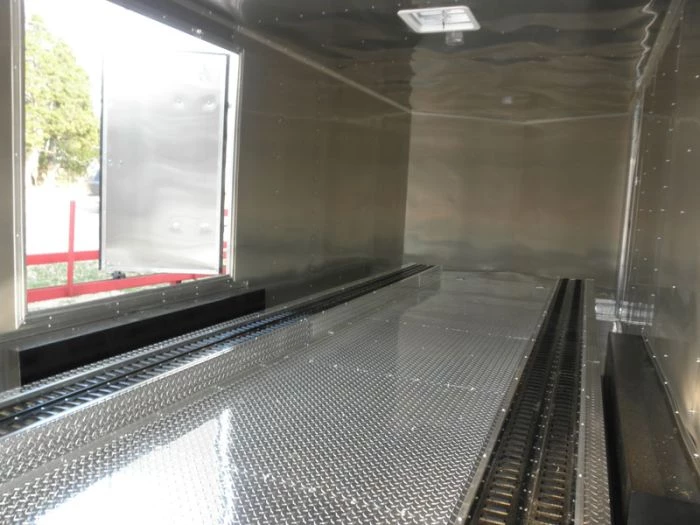 Enclosed Trailer 8.5'x24' White - Cargo Bike Car Hauler 20 Enclosed Trailer 8.5'x24' White - Cargo Bike Car Hauler - Image 18