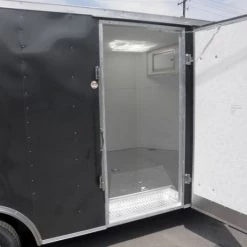Enclosed Trailer 8.5'x18' Grey - Custom Enclosed Car Bike Cargo Hauler 33 Enclosed Trailer 8.5'x18' Grey - Custom Enclosed Car Bike Cargo Hauler -Cheap Trailers Store 16 5 2 1