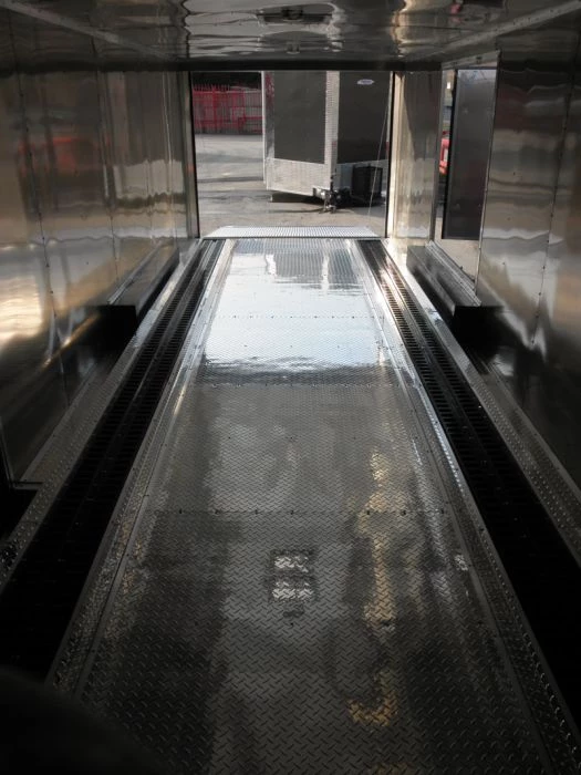 Enclosed Trailer 8.5'x24' White - Cargo Bike Car Hauler 11 Enclosed Trailer 8.5'x24' White - Cargo Bike Car Hauler - Image 9