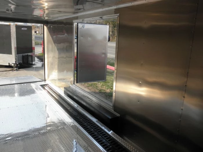 Enclosed Trailer 8.5'x24' White - Cargo Bike Car Hauler 22 Enclosed Trailer 8.5'x24' White - Cargo Bike Car Hauler - Image 20