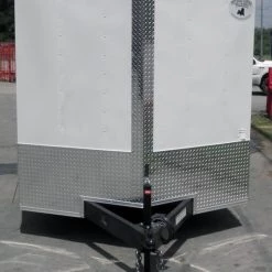 Enclosed Trailer 7'x16' - V-Nose Motorcycle Lawn Mower -Cheap Trailers Store 1 35