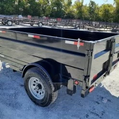 Hydraulic Dump Trailer 5' X 8' With Brake 24 Inch Sides -Cheap Trailers Store 20190829 101957 1