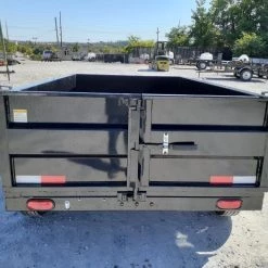 Hydraulic Dump Trailer 5' X 8' With Brake 24 Inch Sides -Cheap Trailers Store 20190829 102004 1