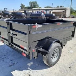 Hydraulic Dump Trailer 5' X 8' With Brake 24 Inch Sides -Cheap Trailers Store 20190829 102012 1