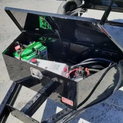 Hydraulic Dump Trailer 5' X 8' With Brake 24 Inch Sides -Cheap Trailers Store 20190829 102107 1