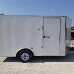 Enclosed Trailer 8.5'x12' with Dove Gate and Side Door -Cheap Trailers Store 20190906 152420 1 1