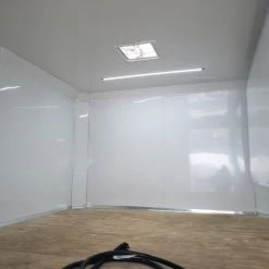 8.5' x 48' White Gooseneck Enclosed Trailer -Cheap Trailers Store 20200129 102641 1