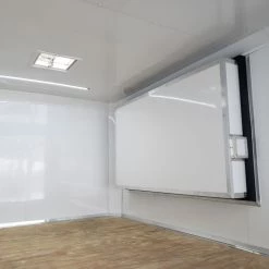 8.5' x 48' White Gooseneck Enclosed Trailer -Cheap Trailers Store 20200129 102808 1