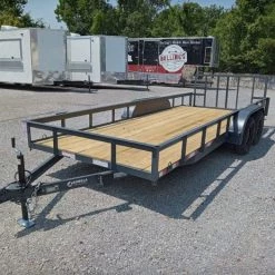 Utility Trailer 6.4 X 18 Tandem Dove 3500 lb Axles -Cheap Trailers Store 20210803 111525 2