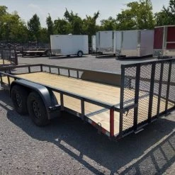 Utility Trailer 6.4 X 18 Tandem Dove 3500 lb Axles -Cheap Trailers Store 20210803 111614 2