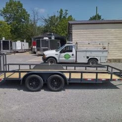 Utility Trailer 6.4 X 18 Tandem Dove 3500 lb Axles -Cheap Trailers Store 20210803 111649 2
