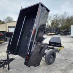 Hydraulic Dump Trailer 5' X 8' With Brake 24 Inch Sides -Cheap Trailers Store 20220402 123048 1 1