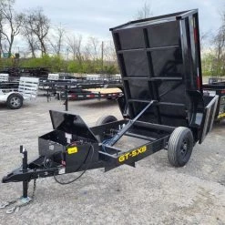 Hydraulic Dump Trailer 5' X 8' With Brake 24 Inch Sides -Cheap Trailers Store 20220402 123129 1 1