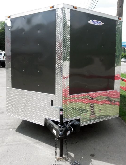 Enclosed Trailer 8.5'x18' Grey - Custom Enclosed Car Bike Cargo Hauler 23 Enclosed Trailer 8.5'x18' Grey - Custom Enclosed Car Bike Cargo Hauler - Image 21