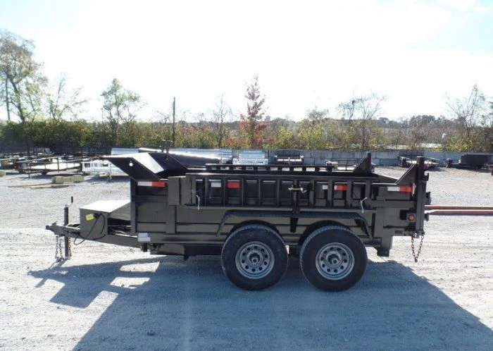 Dump Trailer 6' X 10' Landscape Equipment With 20 inch Sides 14 Dump Trailer 6' X 10' Landscape Equipment With 20 inch Sides - Image 12