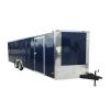 Enclosed Trailer 8.5' X 24' Indigo Blue Equipment Hauler -Cheap Trailers Store 44465 blue hauler 1