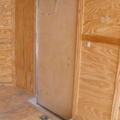 Enclosed Trailer 8.5' x 24' White - Cargo Hauler Car Motorcycle -Cheap Trailers Store 5 23 1