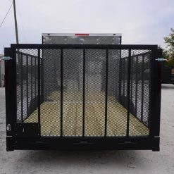 Enclosed Utility Hybrid Trailer 7'x18' with Side Door- Lawn Mower Equipment Hauler -Cheap Trailers Store 5 51 17 1