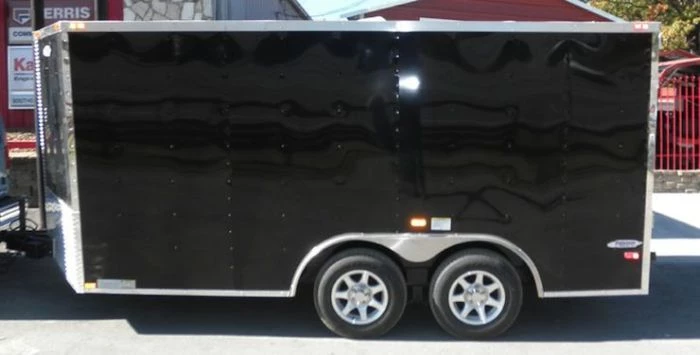 Enclosed Trailer 8.5'x14' Black - Custom Car Equipment ATV 5 Enclosed Trailer 8.5'x14' Black - Custom Car Equipment ATV - Image 3