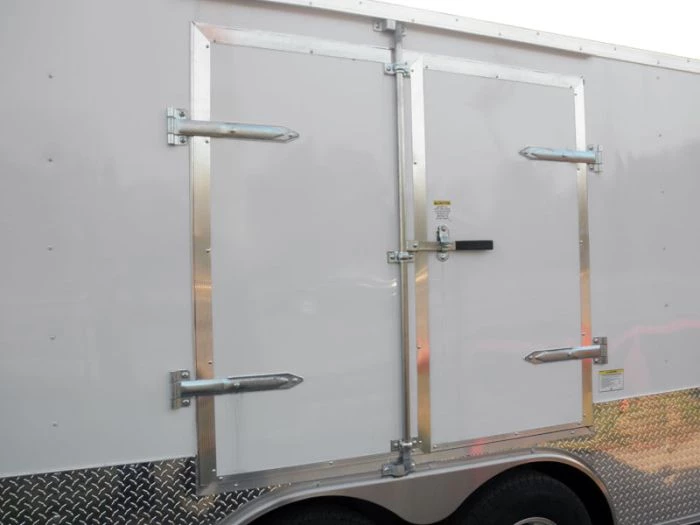 Enclosed Trailer 8.5'x24' White - Cargo Bike Car Hauler 15 Enclosed Trailer 8.5'x24' White - Cargo Bike Car Hauler - Image 13