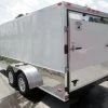 Enclosed Trailer 7'x16' - V-Nose Motorcycle Lawn Mower 1 Enclosed Trailer 7'x16' - V-Nose Motorcycle Lawn Mower -Cheap Trailers Store 6 21