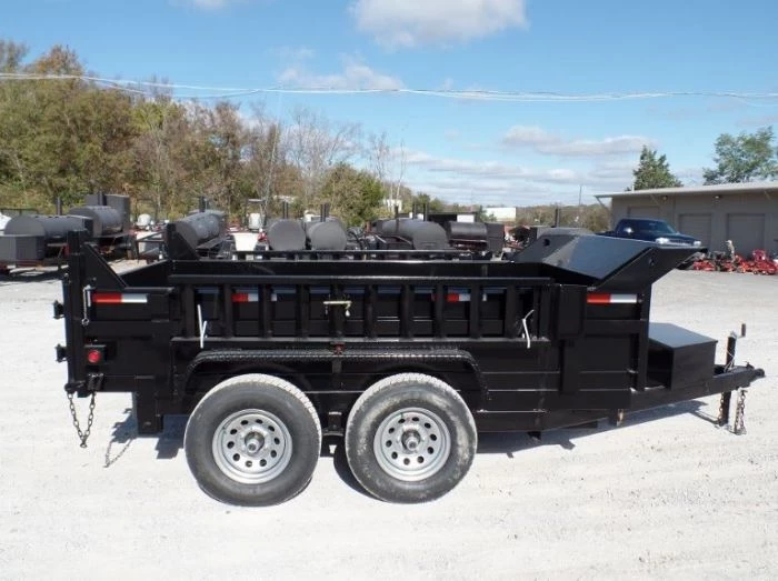 Dump Trailer 6' X 10' Landscape Equipment With 20 inch Sides 10 Dump Trailer 6' X 10' Landscape Equipment With 20 inch Sides - Image 8