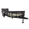 Utility Trailer 6.4 X 19 Tandem Straight 5200 lb Axles -Cheap Trailers Store 6x19 1 2