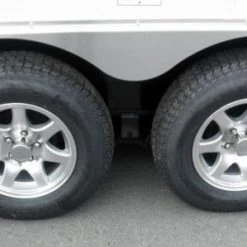 Enclosed Trailer 8.5'x18' White - Equipment Car Bike Hauler -Cheap Trailers Store 7 23 4 1