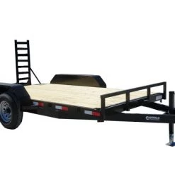 7x14 Equipment Trailer Dovetail 5' Ramps