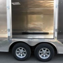 Enclosed Trailer 8.5'x24' White - Cargo Bike Car Hauler 47 Enclosed Trailer 8.5'x24' White - Cargo Bike Car Hauler -Cheap Trailers Store 8 copy 1 1