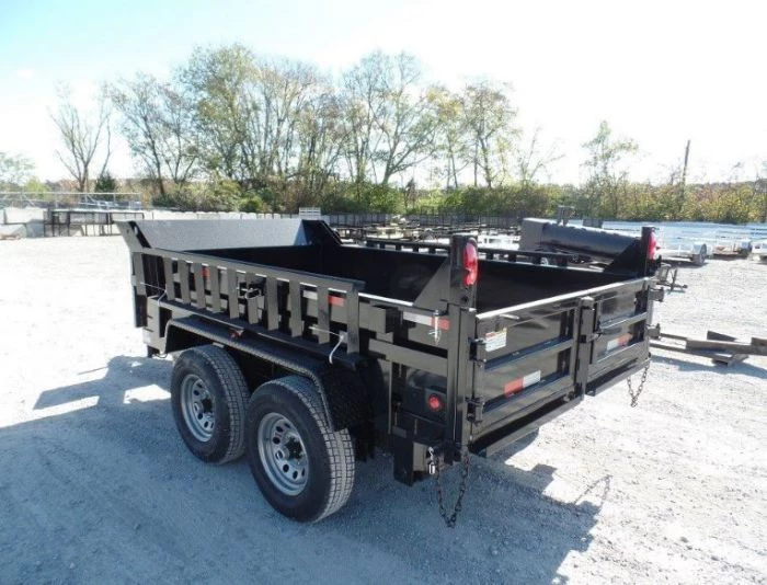 Dump Trailer 6' X 10' Landscape Equipment With 20 inch Sides 16 Dump Trailer 6' X 10' Landscape Equipment With 20 inch Sides - Image 14