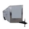 Enclosed Trailer 8.5' x 20' White 3500lb Axles - Cargo Hauler -Cheap Trailers Store 8x20enlosed 1