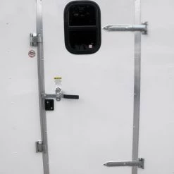 Enclosed Trailer 8.5'x18' White - Equipment Car Bike Hauler -Cheap Trailers Store 9 15 3 1