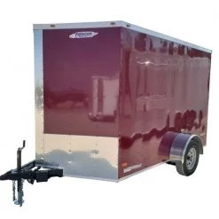 Enclosed Trailer 7' X 10' Brandy Wine Custom Equipment