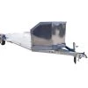 Aluminum Utility Trailer 7' X 22' Heavy Duty Car Hauler -Cheap Trailers Store base image 6 4 2