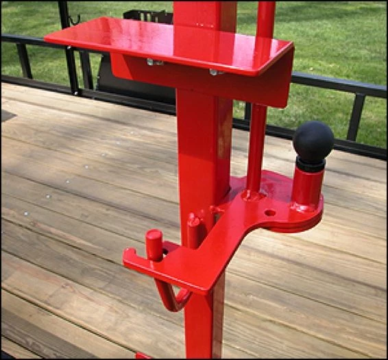 Trimmer Trap Dual Backpack Blower Rack DB-1 4 Trimmer Trap Dual Backpack Blower Rack DB-1 - Image 2