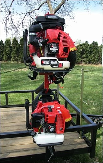Trimmer Trap Dual Backpack Blower Rack DB-1 7 Trimmer Trap Dual Backpack Blower Rack DB-1 - Image 5