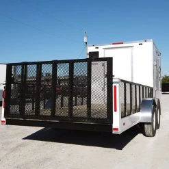 Enclosed Utility Hybrid Trailer 7'x20' - Lawn Mower Equipment Hauler -Cheap Trailers Store dji 0134 5 1