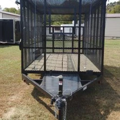 6.4' x 14' (2) 3500 Axles Leaf Cage Debris Loader Utility Trailer -Cheap Trailers Store dji 0752 1