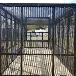 6.4' x 14' (2) 3500 Axles Leaf Cage Debris Loader Utility Trailer -Cheap Trailers Store dji 0762 1